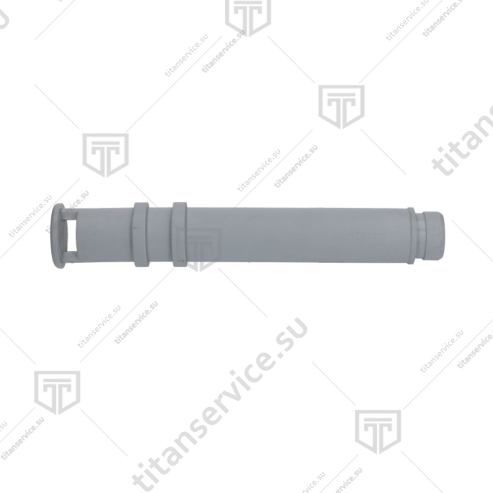 Трубка перелива 43x305мм для посудомоечной машины Comenda LC 1200 180729 - фото №1