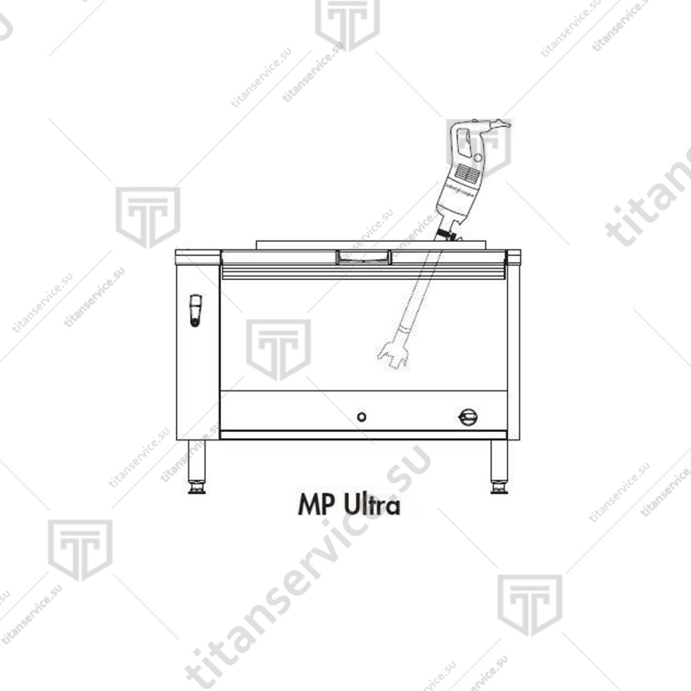 Миксер ручной Robot Coupe MP 800 Turbo LED 34890L - фото №7