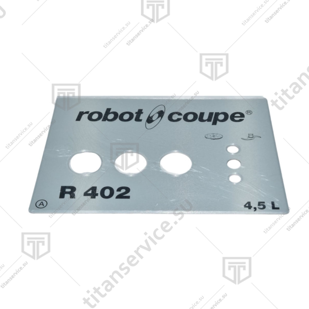 Панель передняя для кухонного процессора Robot Coupe R402 A 39765 - фото №1