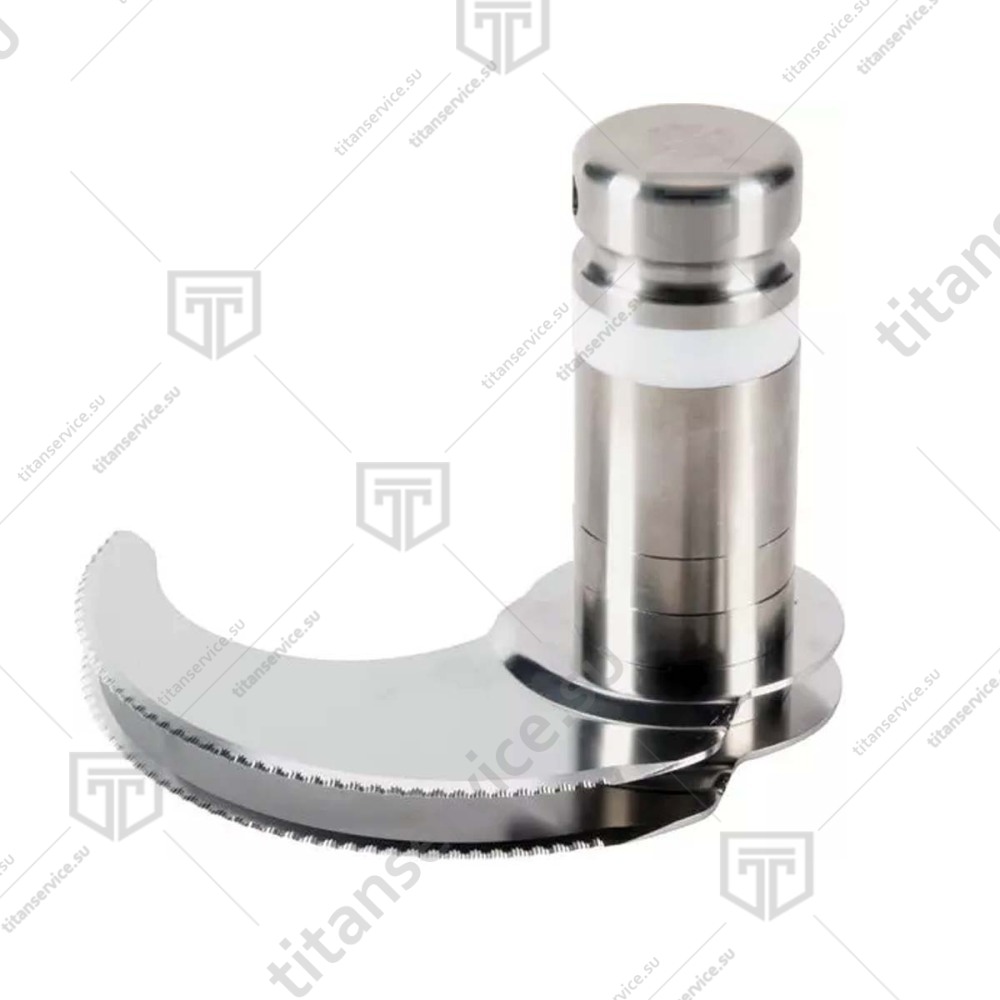Нож с мелкими зубчиками для куттера Robot Coupe R8 27385 - фото №1