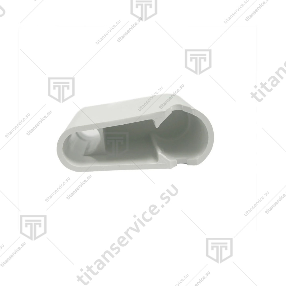 Cифон трубки спуска воды (белый) для шкафа холодильного Polair CM107/105-S 2644020d - фото №3