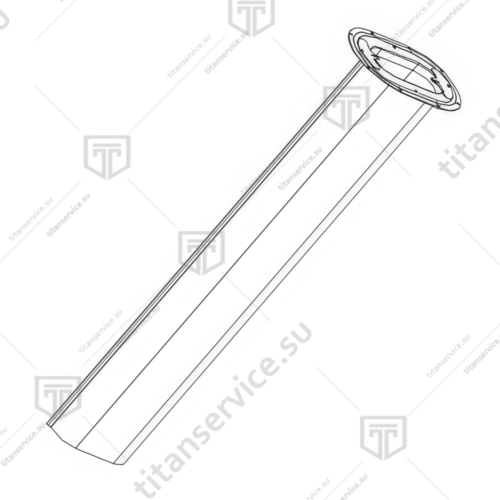 Трубки теплообменника для XVC515G Unox K0N1160A - фото №1