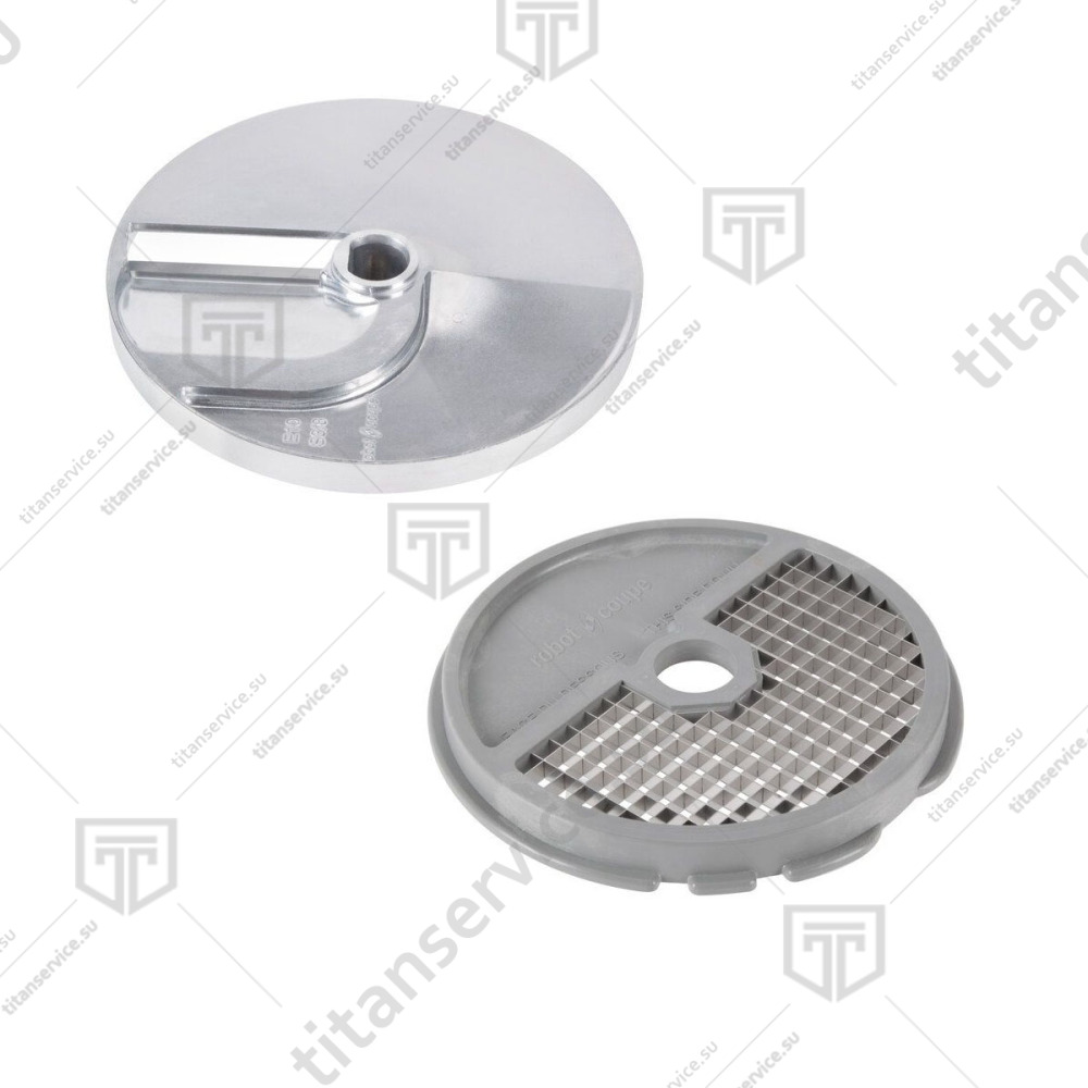 Диск кубики для овощерезки 10х10х10мм Robot Coupe CL30/40 27114W MINERAL+ - фото №2