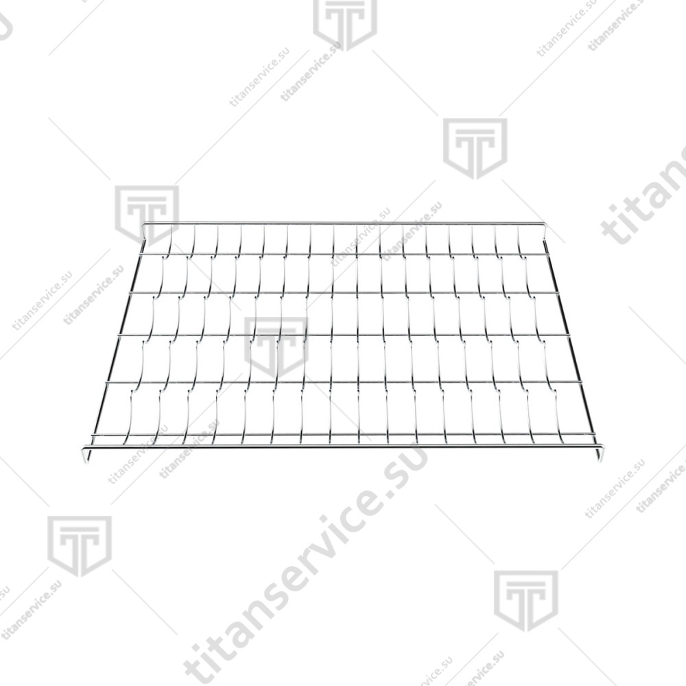 Решетка хромированная 5 каналов 600x400 для печи конвекционной Unox GRP410 BAGUETTE.GRID - фото №1