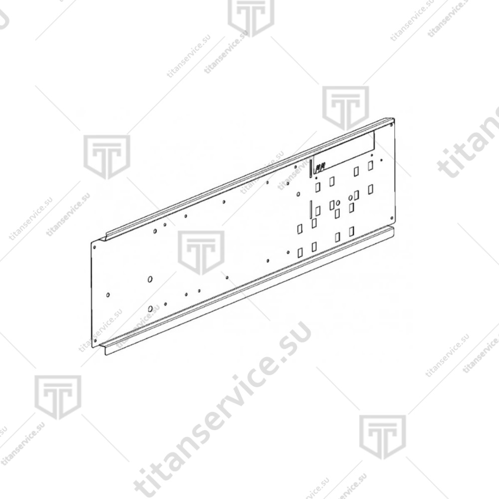 Держатель комплектующих пароконветкомата Unox XVC705E 0H6456A0 - фото №1