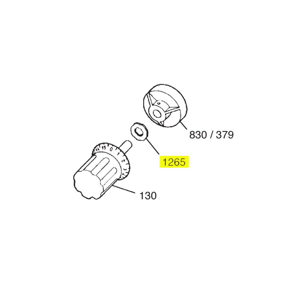 Кольцо для слайсера Beckers ES 220/250 1265
