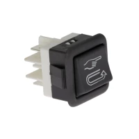 Переключатель серый двухполюсный для посудомоечной машины Comenda 130447