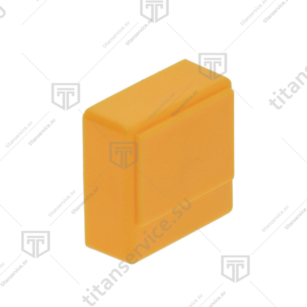 Кнопка желтая для посудомоечной машины Dihr 15819 - фото №1