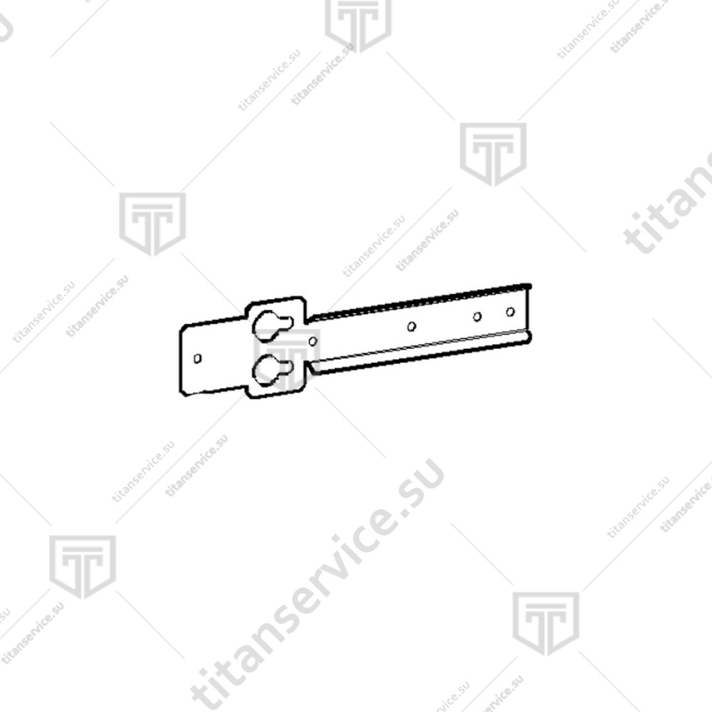 Фиксатор направляющей для кабеля пароконвектомата Rational SCC 101/E 40.01.086 - фото №1