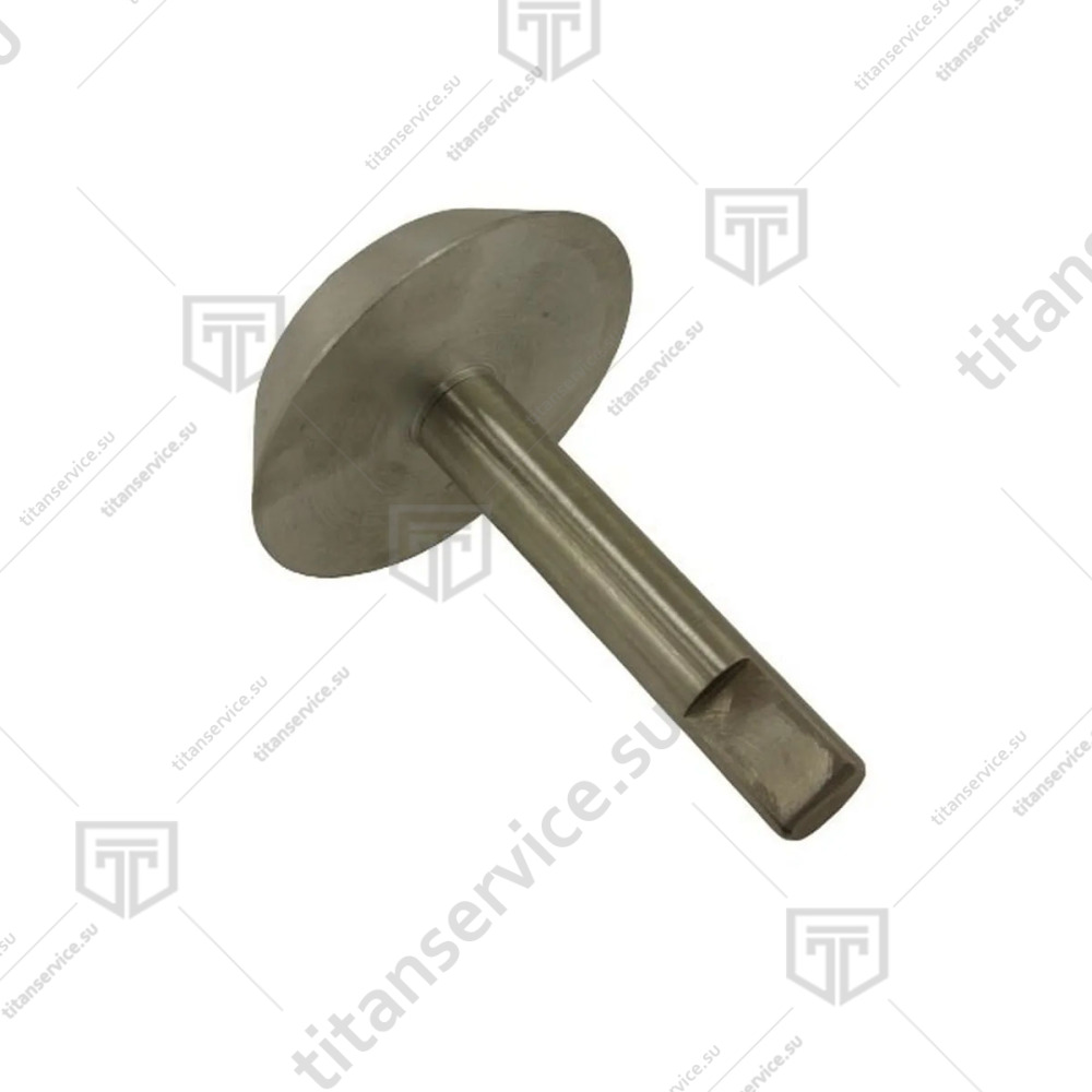 Шкив конический с валом в сборе 70х110мм для измельчителя льда Dihr GM3 60154 - фото №3