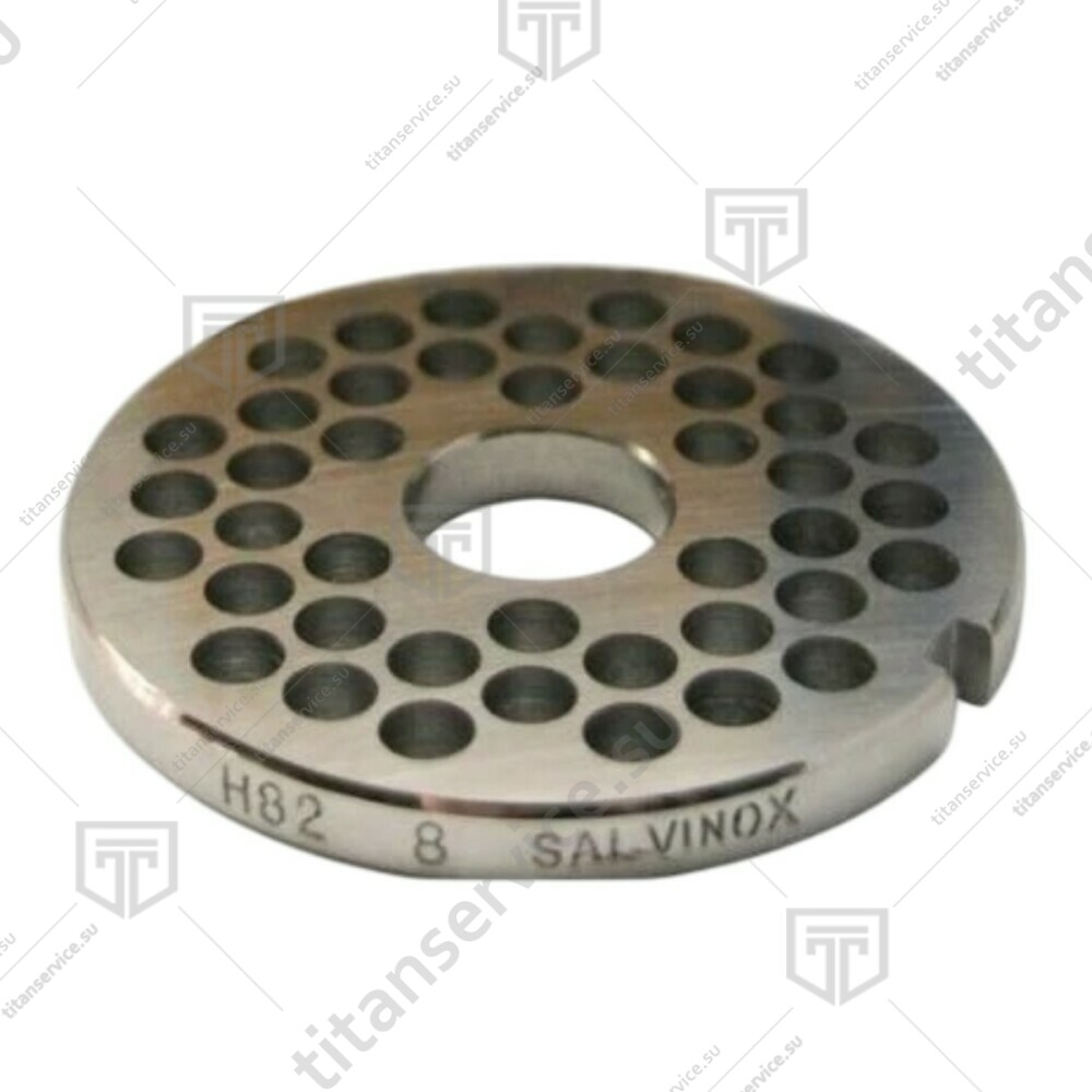 Решетка мясорубки SIRMAN TC22 NEVADA/COLORADO UNGER 8 мм - фото №1