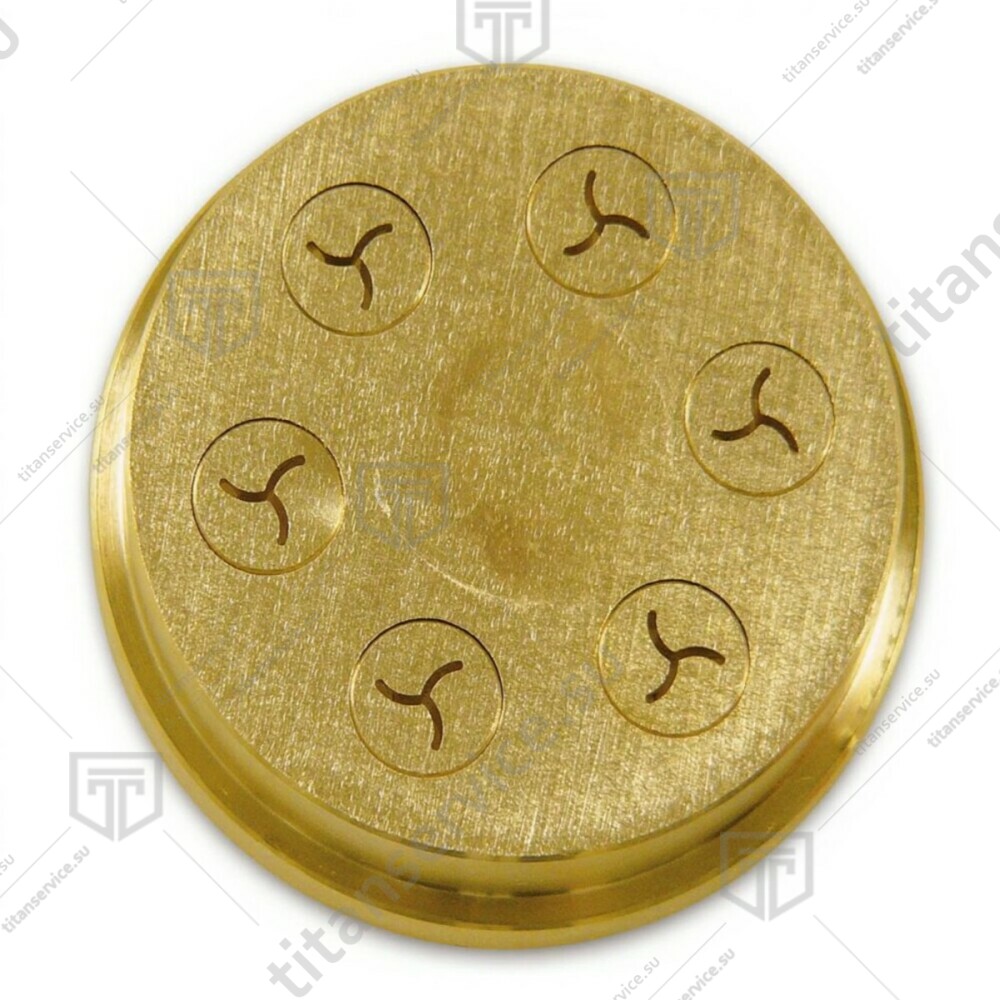 Форма №230 фузилли 7мм для аппарата приготовления пасты SIRMAN CONCERTO 5 - фото №1