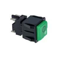 Переключатель ROLD E0014 биполярный зеленый для посудомоечной машины Dihr AX 220 15861