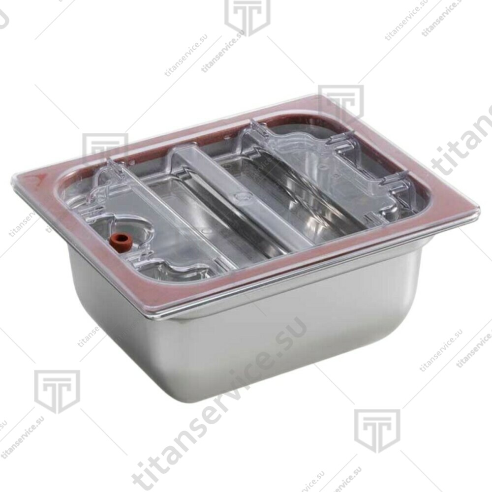 Гастроемкость с крышкой для аппарата вакуумной упаковки SIRMAN GN 1/2-150 VACUEX 4/8 - фото №1