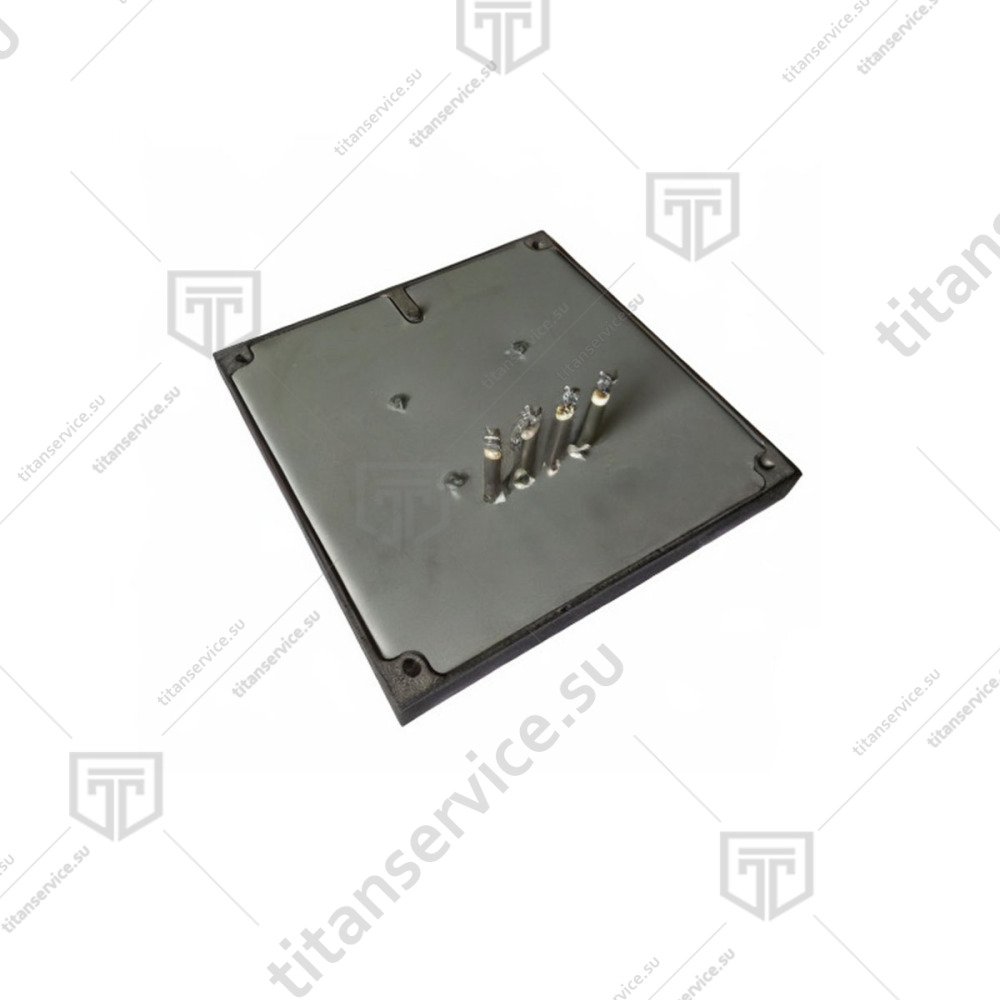 Конфорка КЭТ-0.09/2.5 300x300 (2-х ТЭНовая) до 2009 г. РАДА - фото №1