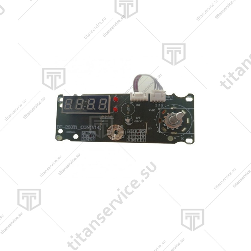 Плата управления для плиты индукционной Indokor IN3500-2PRO/4PRO/6PRO - фото №1