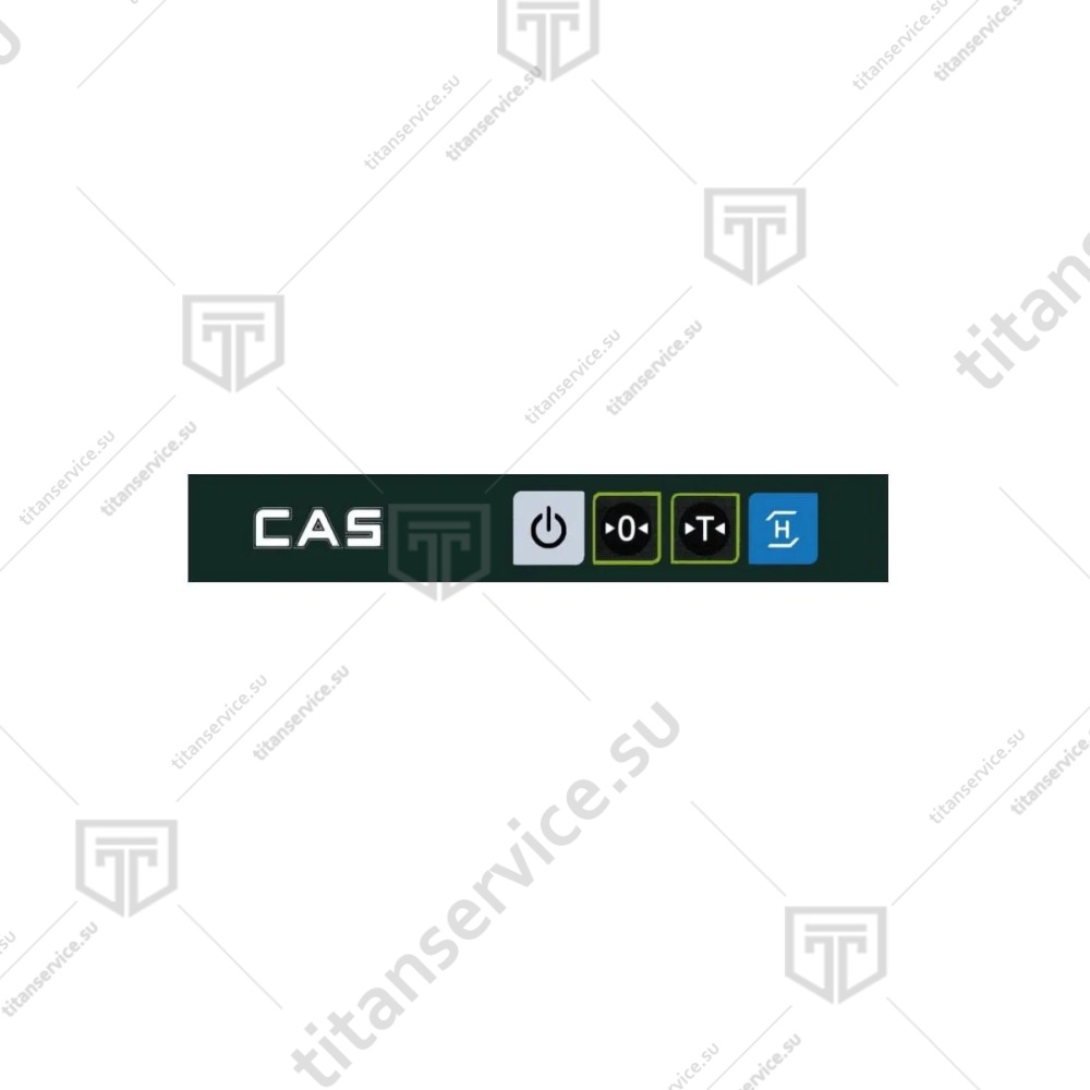 Наклейка клавиатуры для весов порционных CAS AD - фото №1