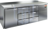 Морозильный стол HICOLD GN 133 BR2 BT