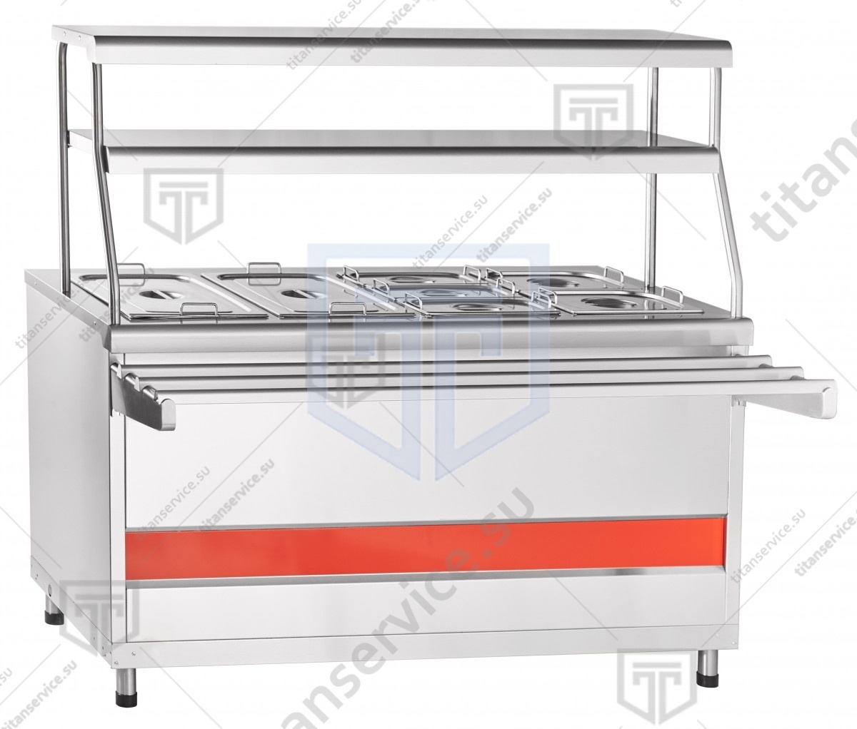 Мармит 2-х блюд ЭМК-70КМШ паровой - фото №1