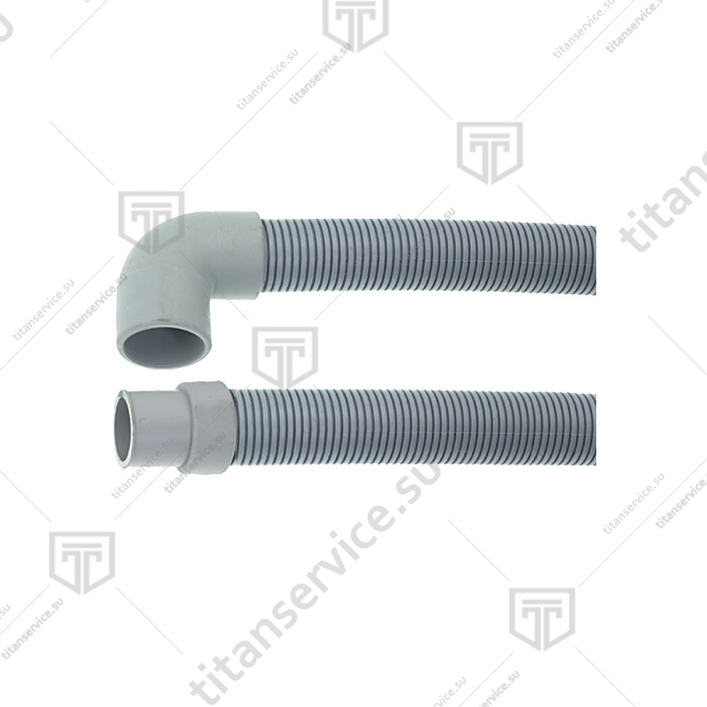 Шланг сливной 28x1500мм для посудомоечной машины Dihr - фото №1