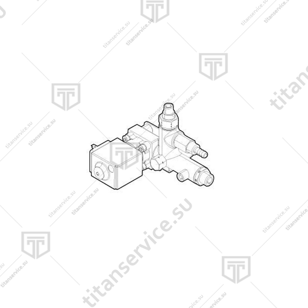 Нагрузочный блок в сборе для кофемашины Sanremo D8 10079032 - фото №1