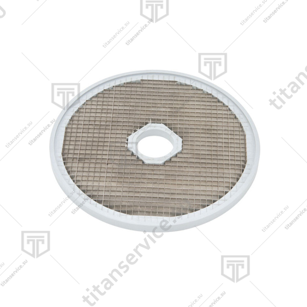 Диск решетка для овощерезки 5х5мм Robot Coupe CL50C/CL60C 28369 - фото №4