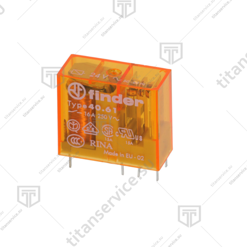 Реле Finder 40.61.8.024.0000 для посудомоечной машины Comenda 120476 - фото №1