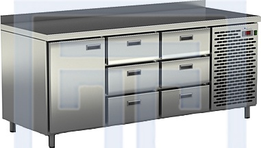 Стол холодильный Cryspi СШС-6,1 GN-1850 - фото №1
