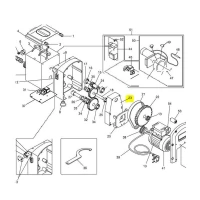 Крышка редуктора машины для пасты Fimar MPF/15 CO1356