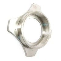 Гайка зажимная на горловину мясорубки 136мм Hurakan HKN-12CR