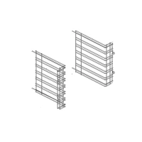 Направляющая боковая на 7 поддонов правая/левая для печи конвекционной Unox XB 603 G GR1020A1