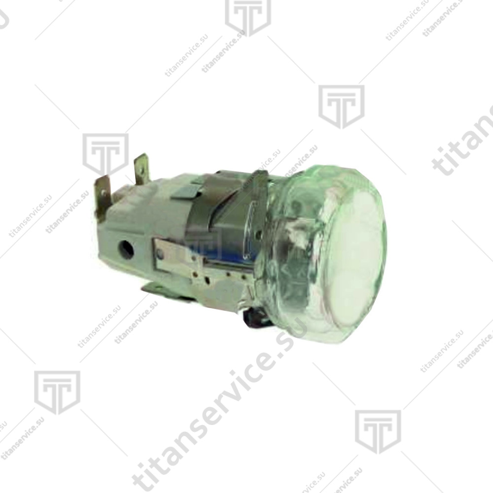 Патрон с лампочкой Е14 15Вт для печи конвекционной Unox XF 193 VE1015 - фото №1