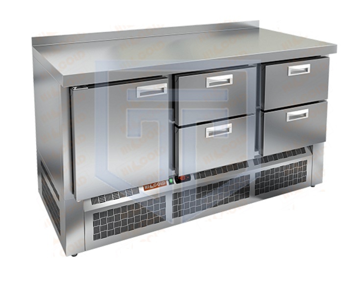 Морозильный стол HICOLD GNE 122/BT - фото №1