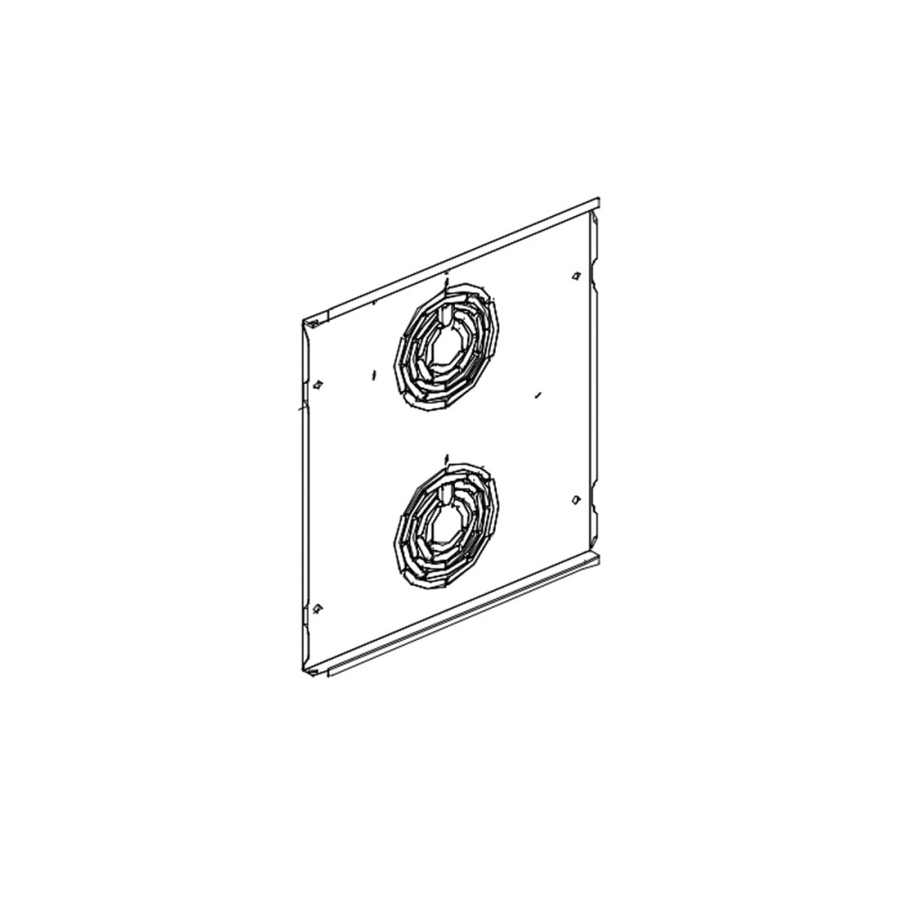 Защита вентиляторов печи конвекционной Unox XBC 605 0G1380A0