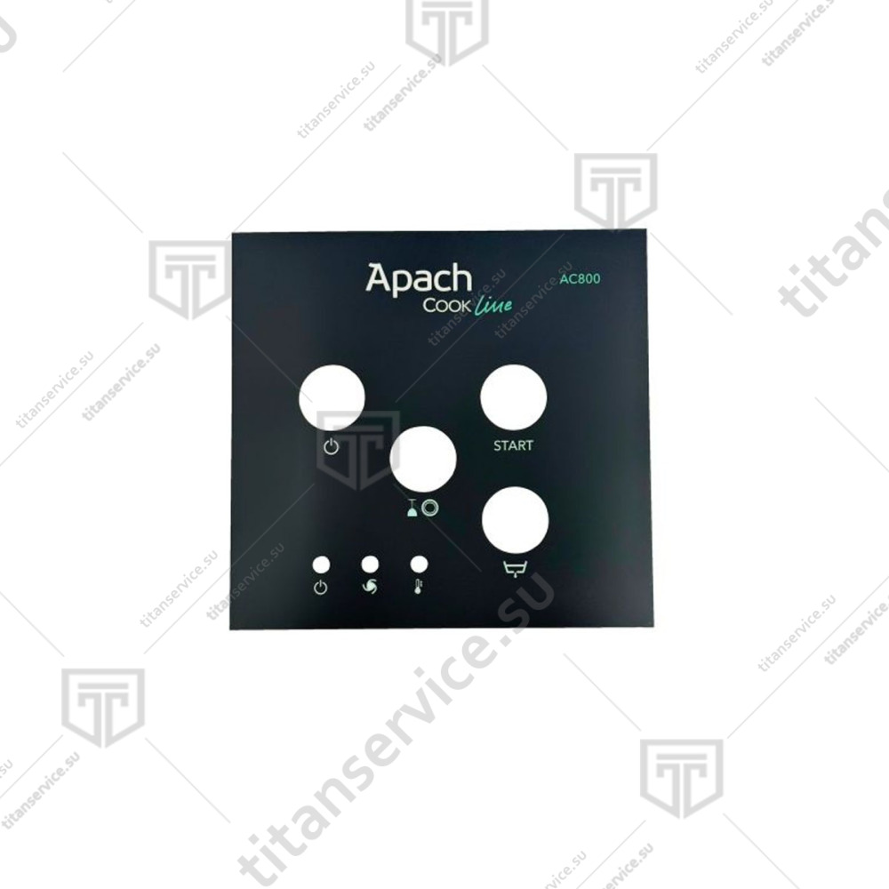 Наклейка панели управления для посудомоечной машины Apach Cook Line AC800 74795 - фото №1