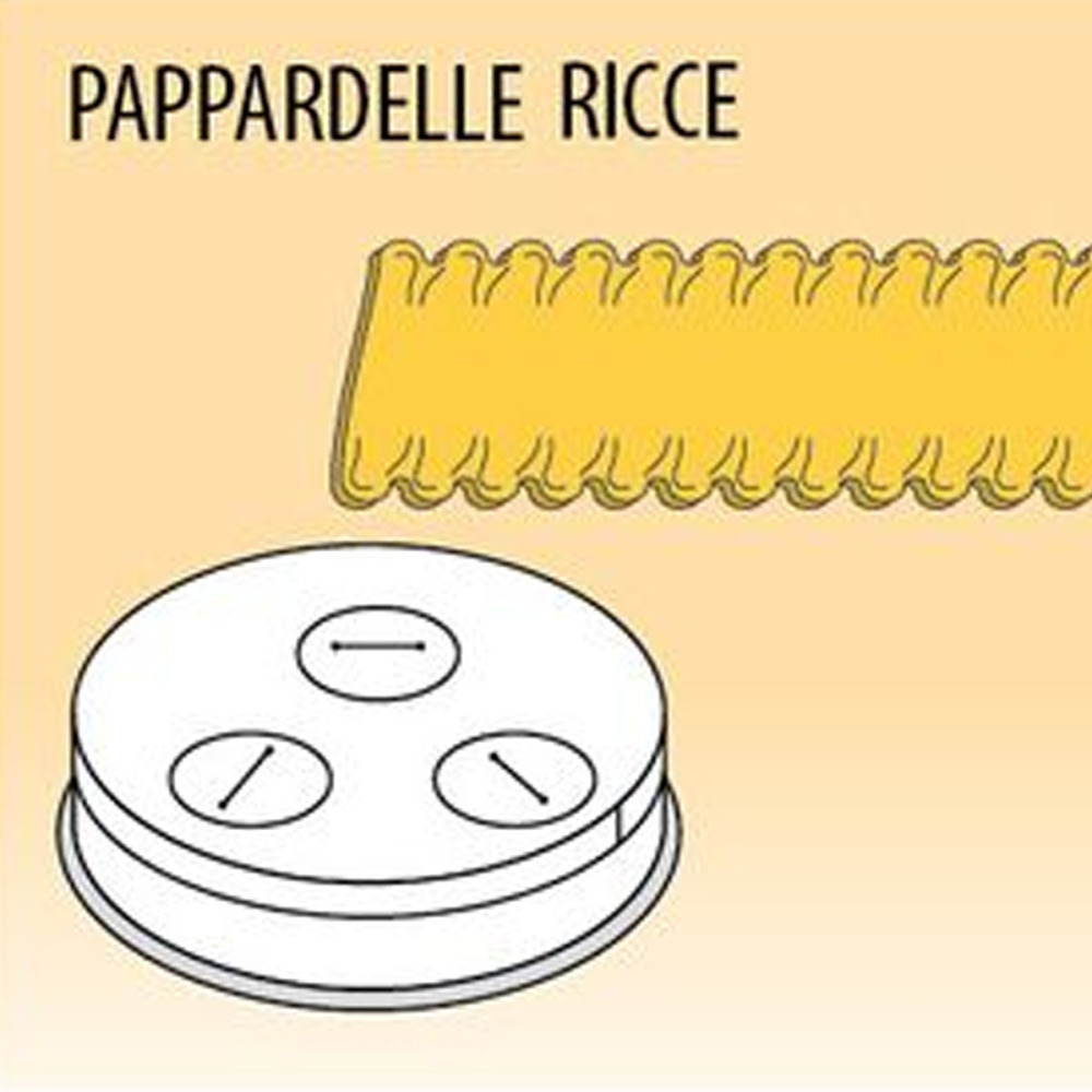 Насадка машины для пасты 16мм Fimar MPF 2,5/4 PAPPARDELLE RICCE
