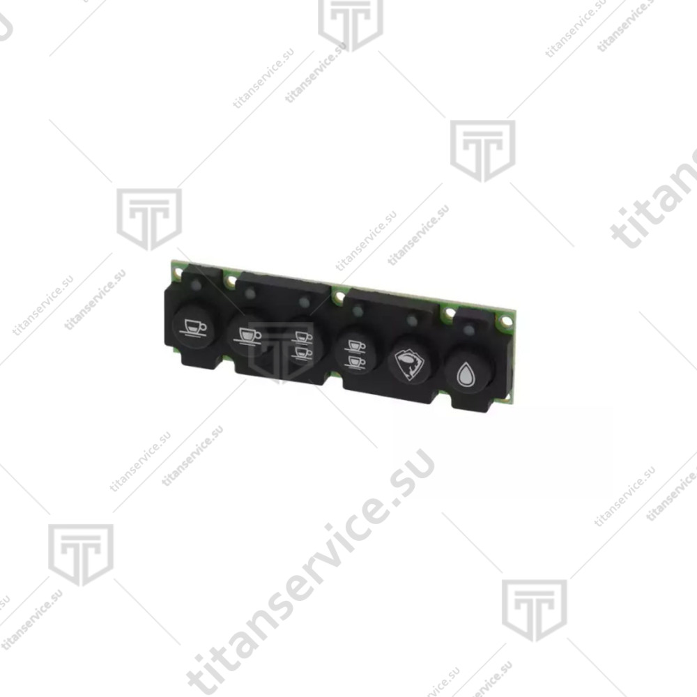 Клавиатура  6-кнопочная механическая для кофемашины Sanremo Zoe/Torino 10112268E - фото №1
