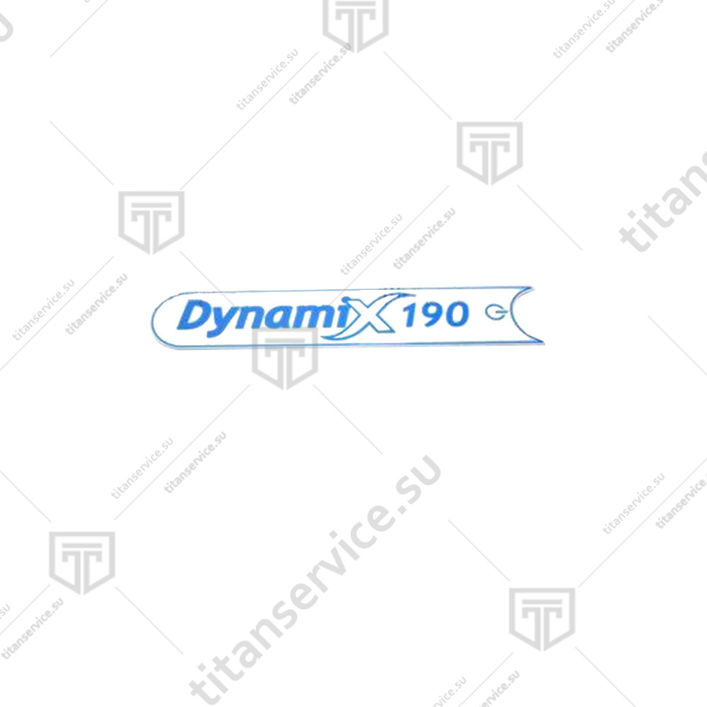 Наклейка для миксера ручного Dynamic Dynamix 190 2848.2 - фото №1