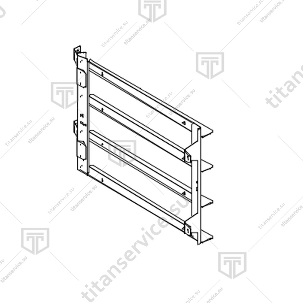 Боковой суппорт для конвекционной печи Unox XBC 405 KGRL1205C - фото №1