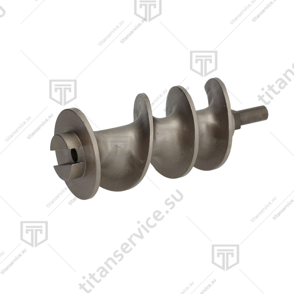 Шнек чугунный в сборе для мясорубки Fama TS 22 F2215+F2217 - фото №1
