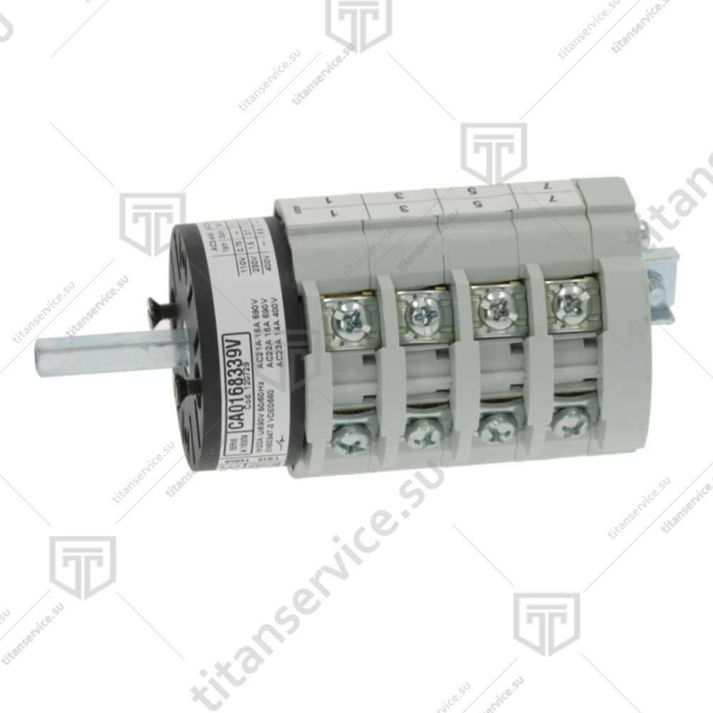 Переключатель 16A 380В для посудомоечной машины Comenda C 140 120729 - фото №3