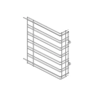 Направляющая боковая на 7 поддонов правая/левая для печи конвекционной Unox XB 603 G GRL1020A0