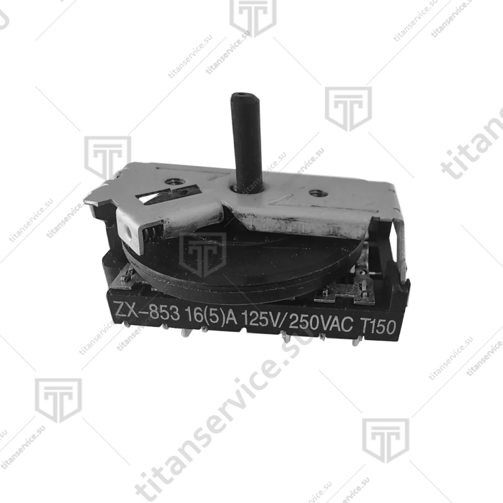 Переключатель поворотный для мясорубки ZX-853 16(5)A 125V/250VAC T150 Viatto VA-MG500 - фото №1