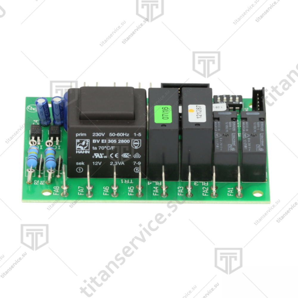 Плата таймера 230В 50/60Гц для посудомоечной машины Comenda 121287 - фото №4