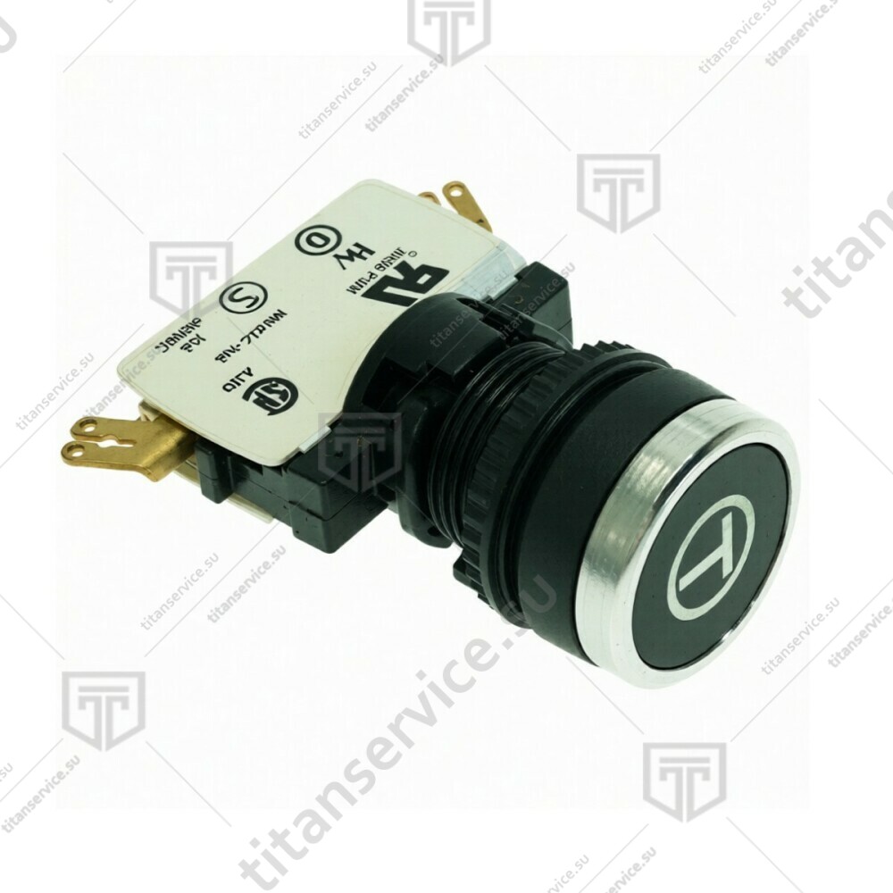 Кнопка "Т" черная  для куттера Robot Coupe R5 502175 - фото №1