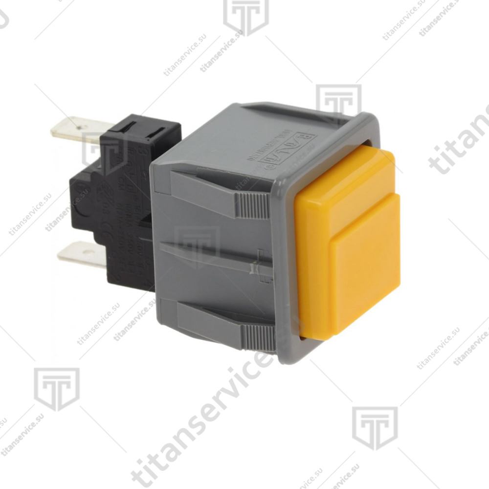 Переключатель ROLD E2009 желтый для посудомоечной машины Dihr C40 15859 - фото №1