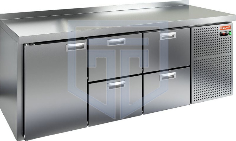 Морозильный стол HICOLD GN 122 BR2 BT - фото №1