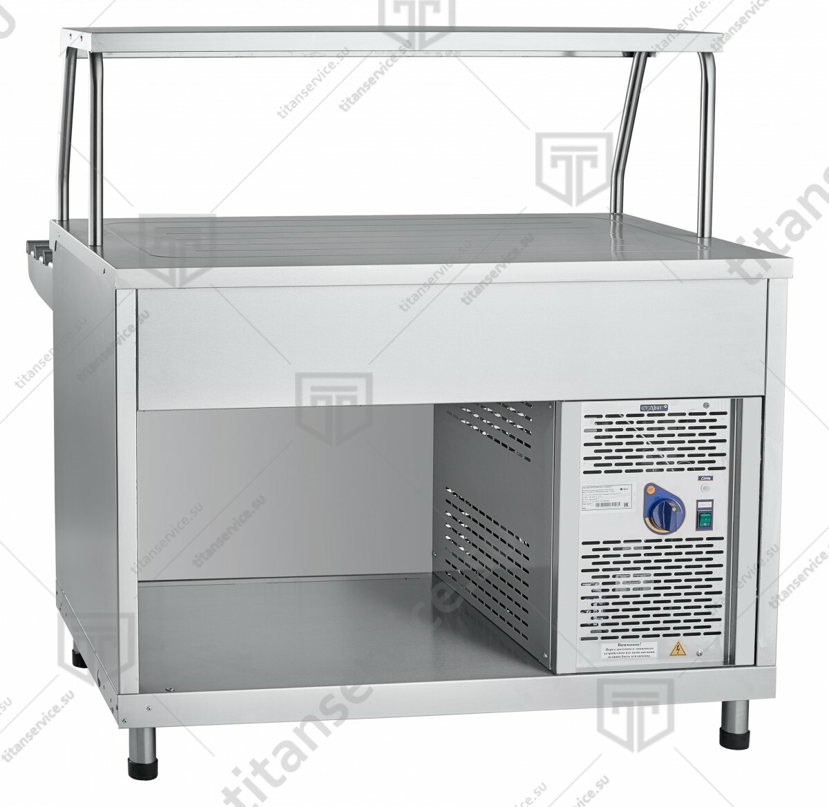 Прилавок холодильный Abat ПВВ(Н)-70КМ-НШ - фото №2