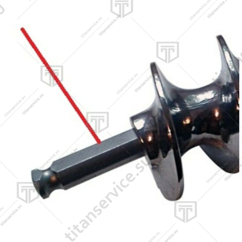 Палец шнека для мясорубки SIRMAN TC-32 LF2033202 - фото №2