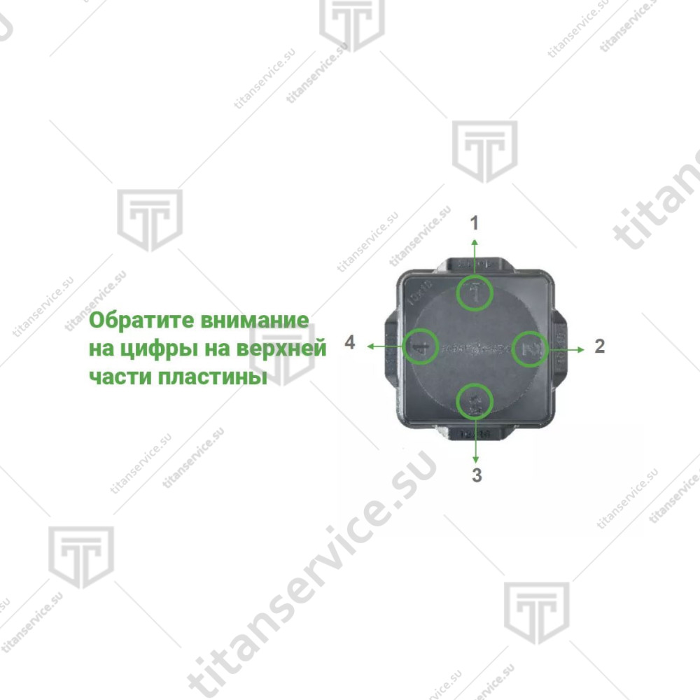 Комплект очистки решетки для нарезки кубиками овощерезки 10х10мм Robot Coupe CL50 Easy Clean Express 49309 - фото №3